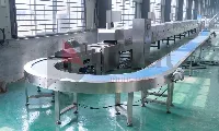 Línea de sándwich de galletas conectada al envasado