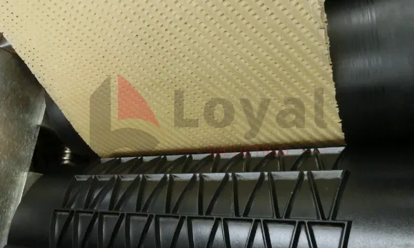 Máquina de patronaje y embossing 3D para fryums