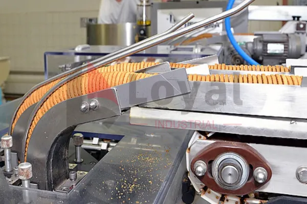 Línea de Producción de Galletas Industrial con Horno de Túnel