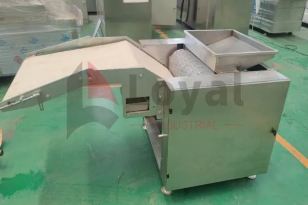 Máquina de galletas de corte por alambre y dosificador impulsada por servo