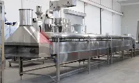 Sección de horneado de la Línea de Producción de Galletas Duras