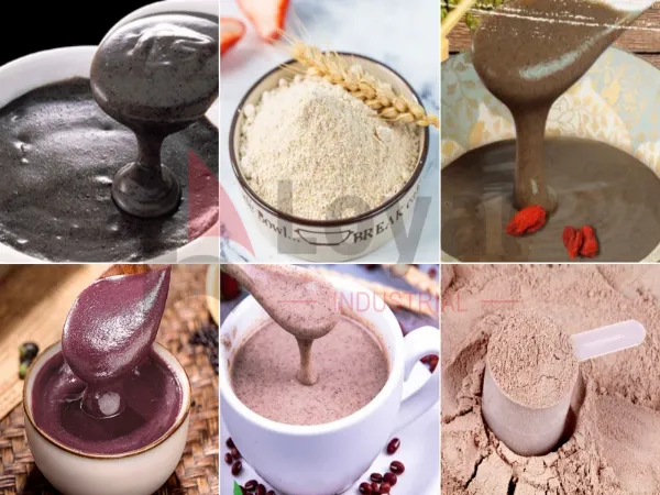 Black sesame and walnut nutritional powder