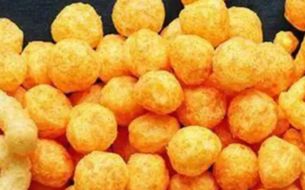 Cheese balls snack