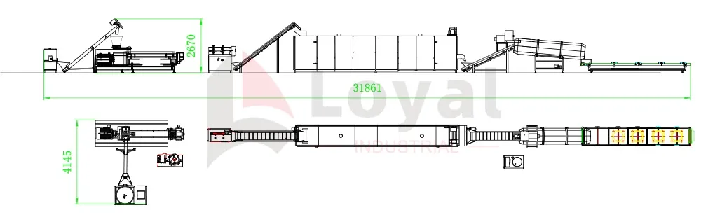 Corn puff snack manufacturing process flow chart