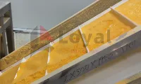 Vista de la instalación de fabricación de panko por electrodos