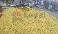 Finished puff snack inspection