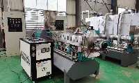 Vista de fábrica de la máquina de snacks de ensalada frita