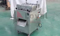 Vista de fábrica de la máquina de hacer fryums