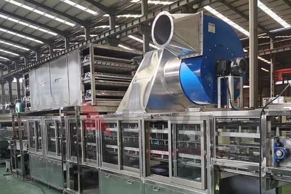 Full Automatic Instant Noodle Production Line with Stainless Steel Design