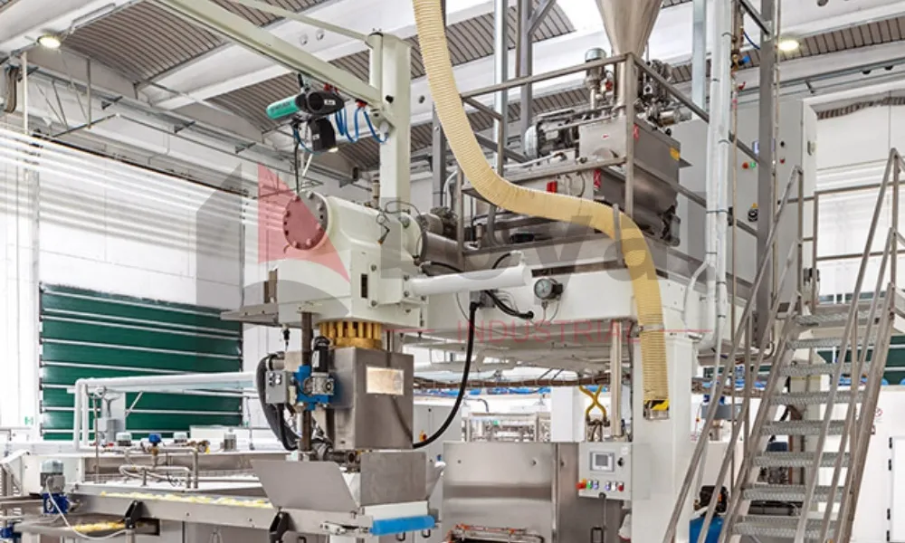 Sitio de Producción de Pasta Instantánea Industrial