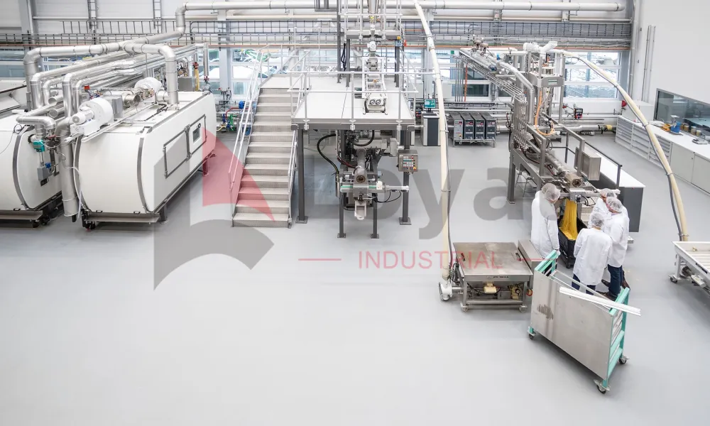 Sitio de Instalación de Línea de Producción de Espagueti Industrial