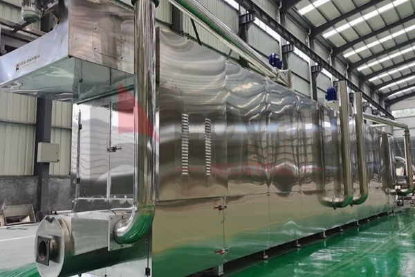 Industrial multi-layer drying oven for pet kibble