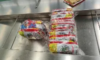 Industrial packaging machines running