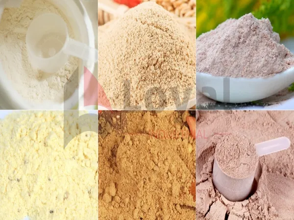 Instant baby rice cereal powder