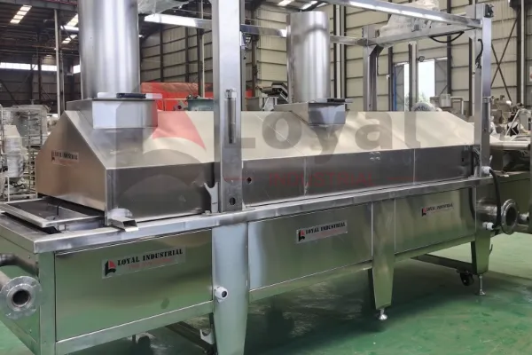 Túnel de secado a baja temperatura para pellets de snack