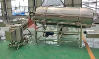 Tambor de recubrimiento de aceite para alimento para peces