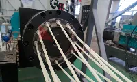 Máquina extrusora de pellets de papa en el sitio