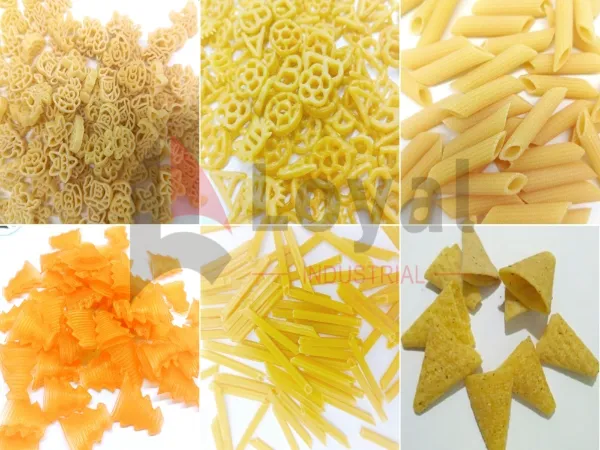Pellets de snack semiterminados a granel