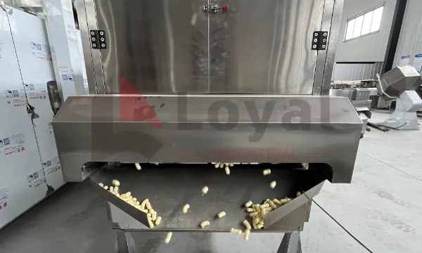 Rotary sifter for separating corn grit fines