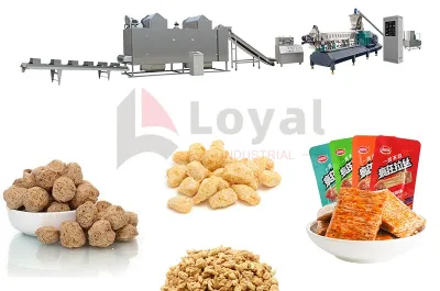 Soya Chunks TVP Machine