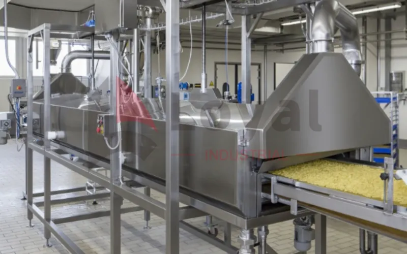 Túnel de Vapor de Acero Inoxidable para Gelatinización de Pasta