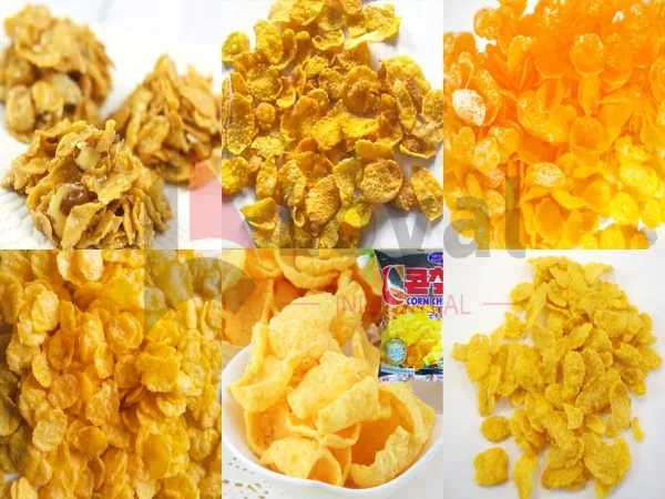 Star and moon shaped breakfast cereal