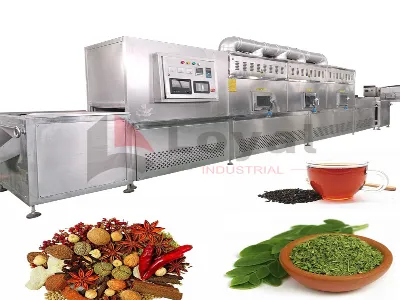 Tunnel Industrial Microwave Drying Machine