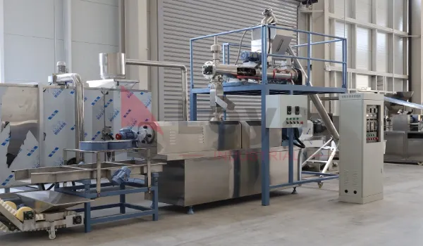 Twin-Screw Extruder with Vacuum Pump for Sinking Feed