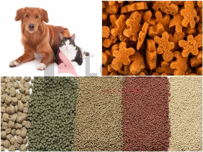 Uniformly cut pet food kibble with no dust