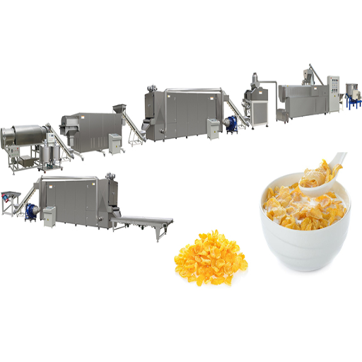 4Automatic Corn Flakes Processing Line
