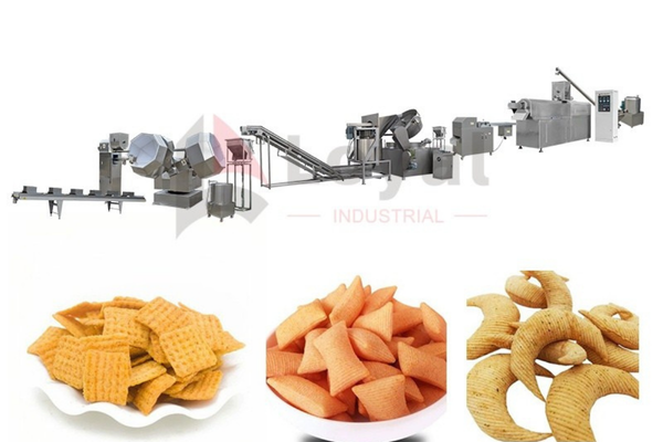 Freidora automática continua industrial para snacks