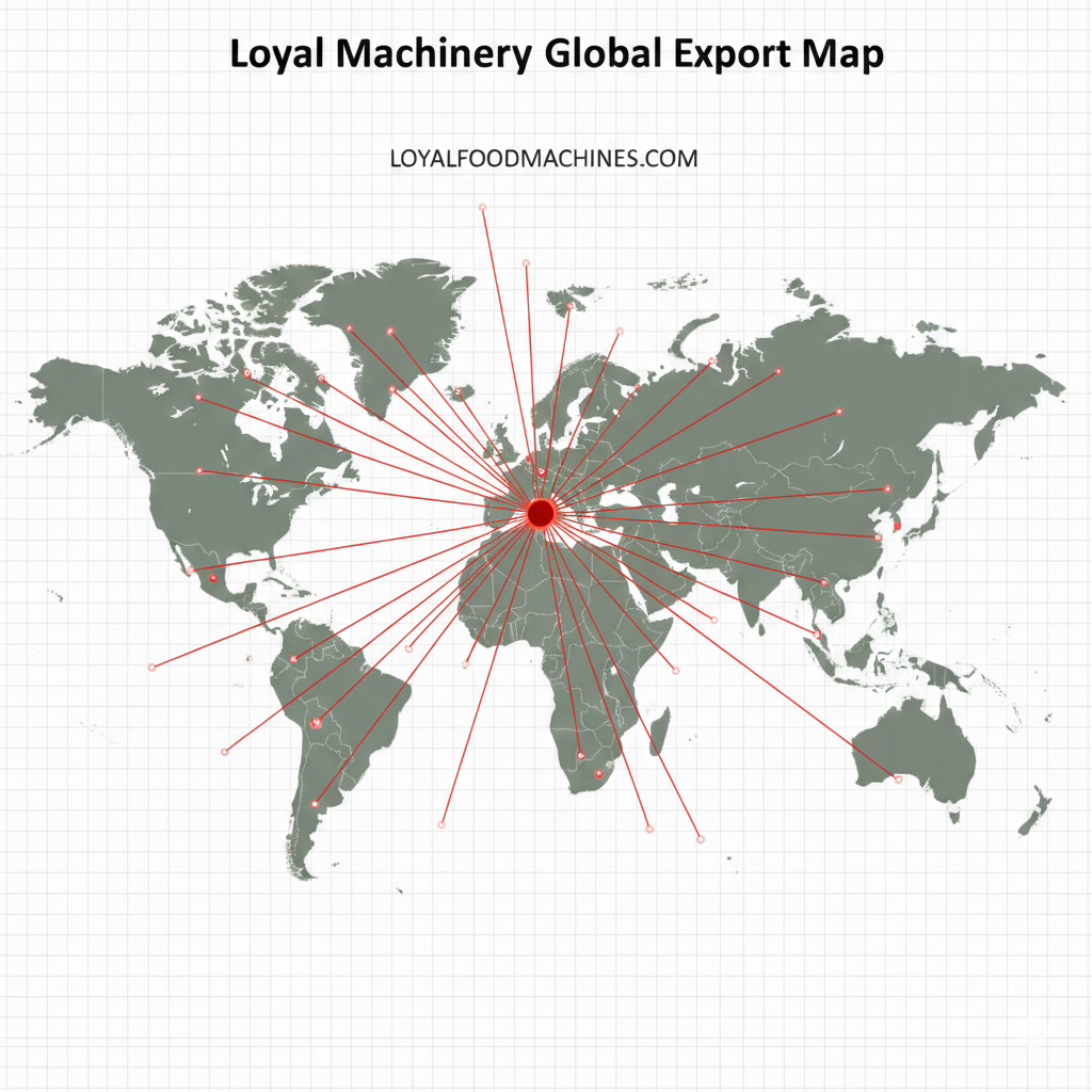 Loyal Machinery Global Export Map