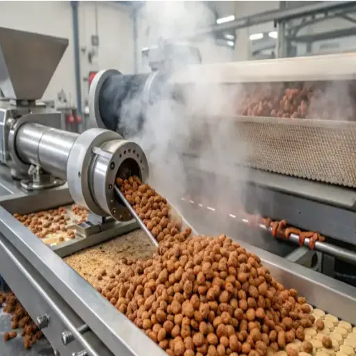How the Pet Food Extrusion Process Works