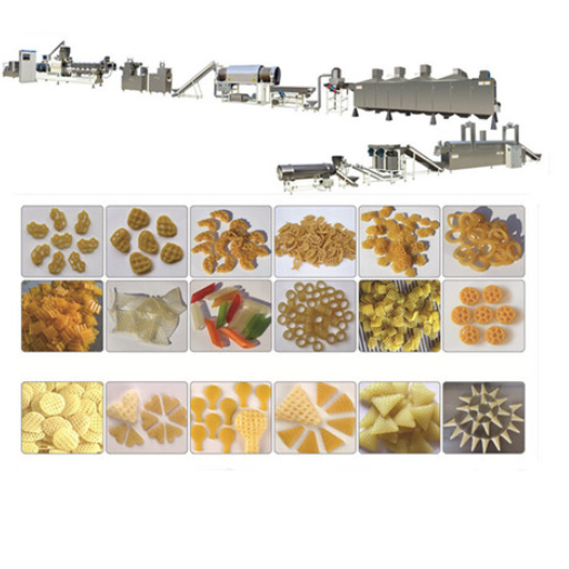 2D vs 3D Fryums Production Line