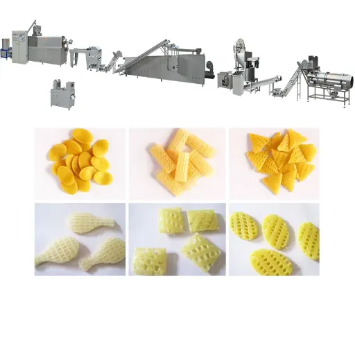 3D Shaping Technology in a Pellet Snack Production Line