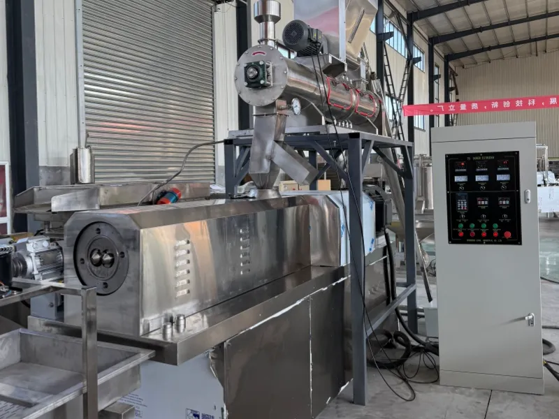 Flujo de Proceso y Gráfico de Eficiencia de la Línea de Producción de Proteína Texturizada